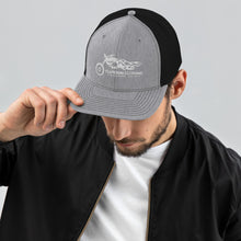 Load image into Gallery viewer, Clutchin' Flame Trucker Cap