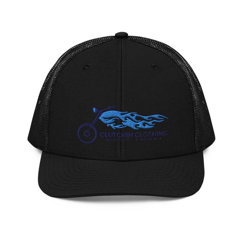 Clutchin' Flame Trucker Cap