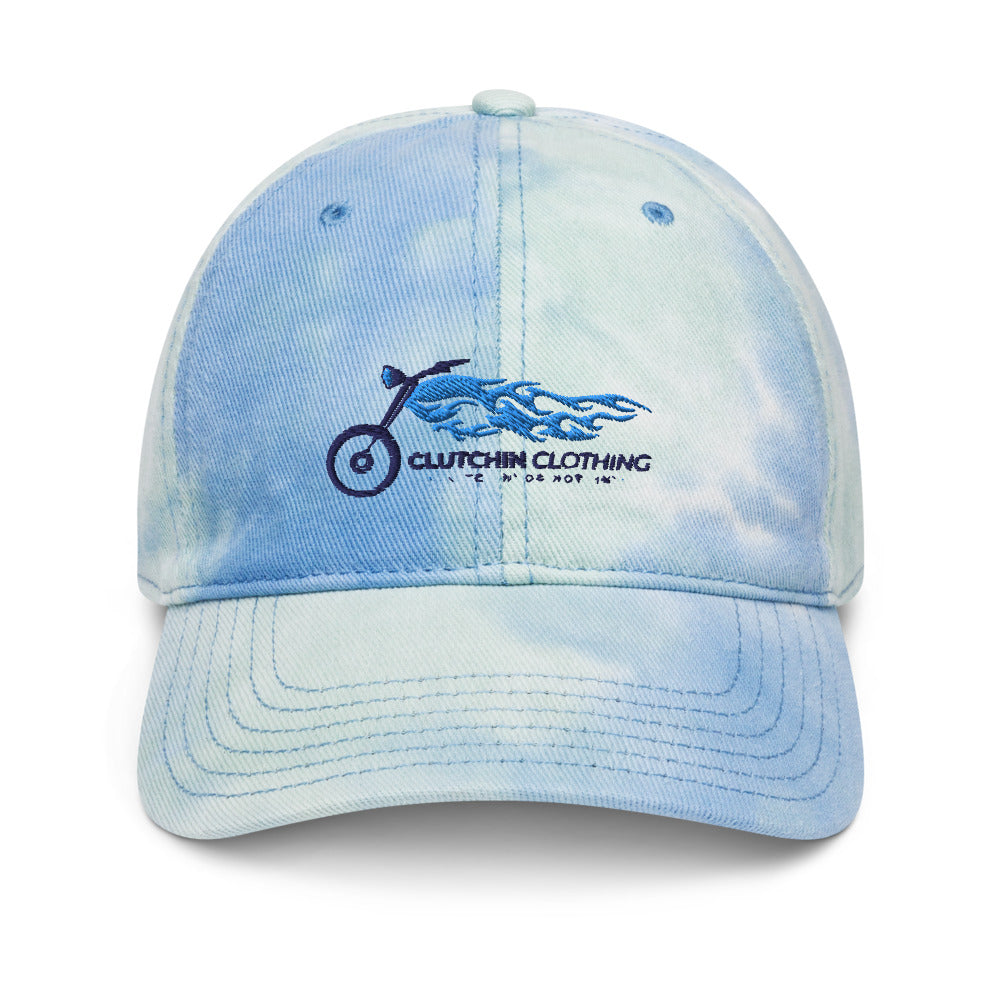 Clutchin Flame Tie Dye Hat