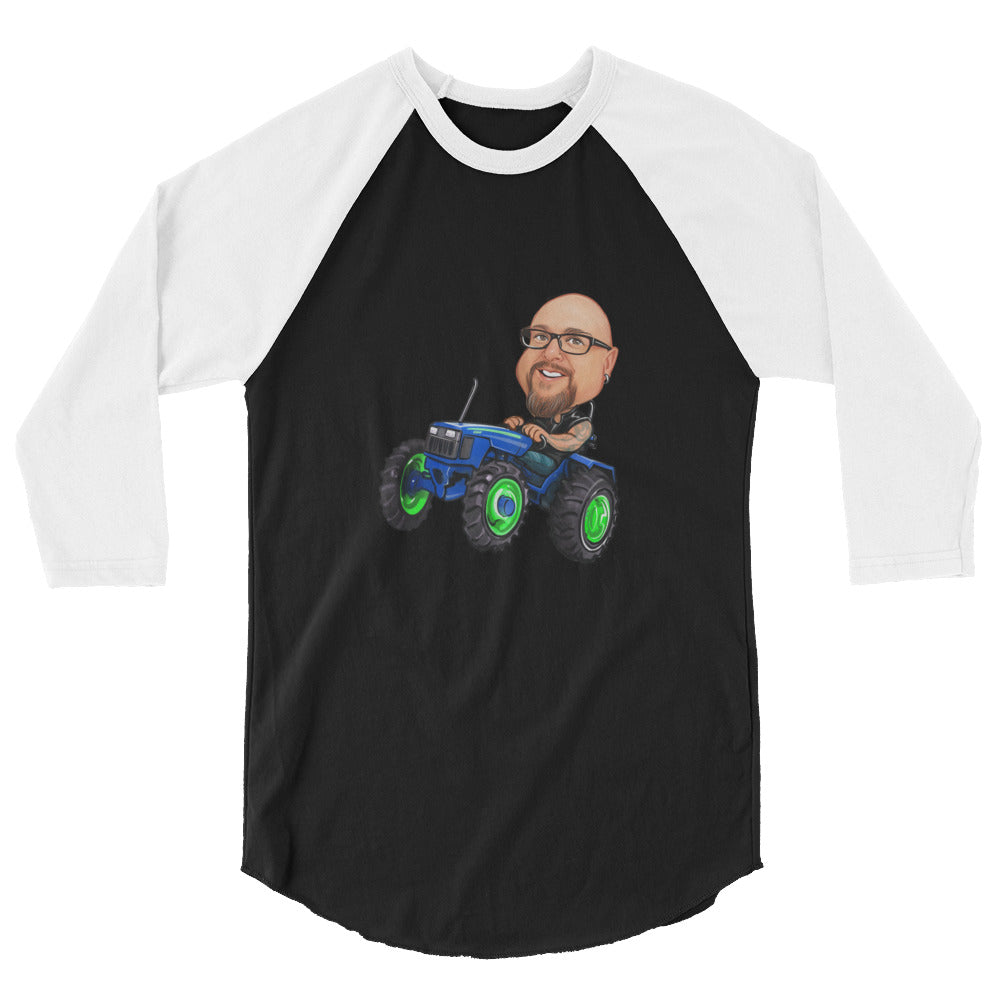 The Buddha raglan shirt
